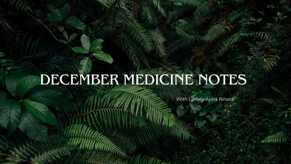 December Medicine Notes